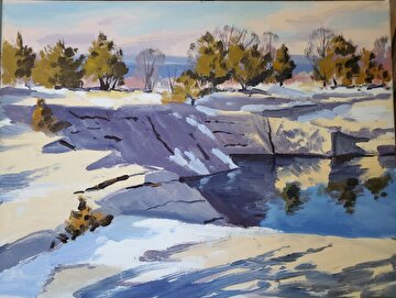 Caleb Stone Painting